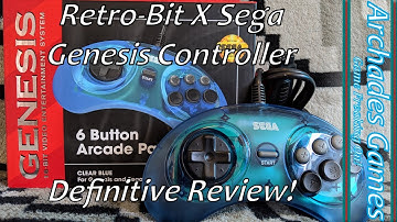 The Retro-Bit X Sega Collaboration Genesis Controller Definitive Review