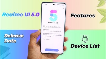 Realme UI 5.0 (Android 14) New Update | Android 14 Roadmap 🔥 | Realme UI 5.0 Device List