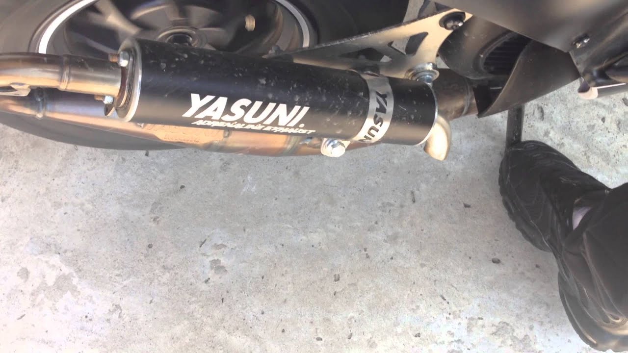 Pot yasuni r yamaha bw's mbk booster stage 6 variateur YouTube