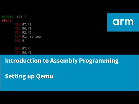 Introduction to Assembly Programming with ARM - Setting up Qemu for ARM