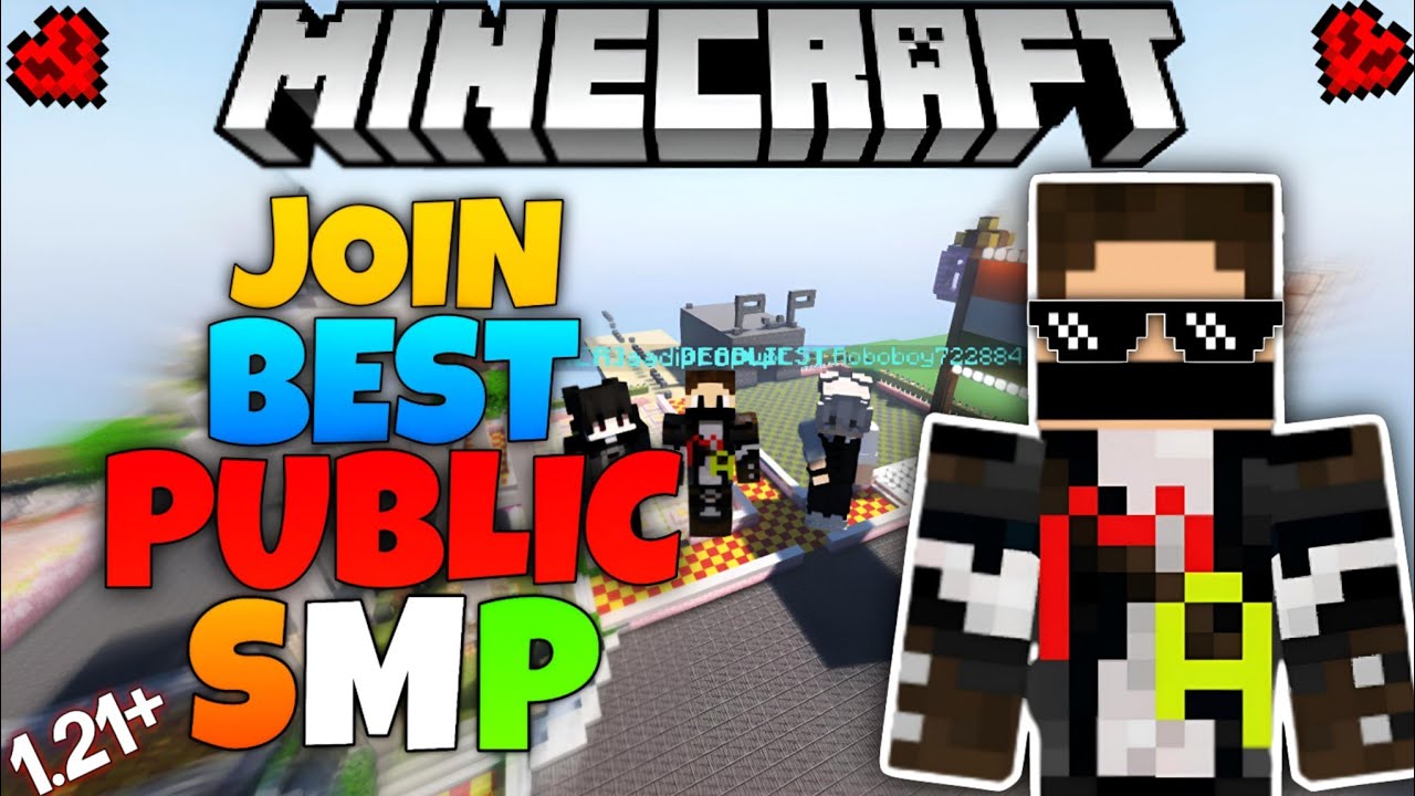 New Best Lifesteal Public SMP For Java and Mcpe | 1.21+ Minecraft SMP ...