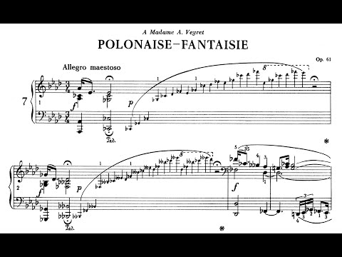 Chopin: Polonaise-Fantaisie Op.61 in Ab Major (Yoshihiro Kondo, Kate Liu, Leonskaja)