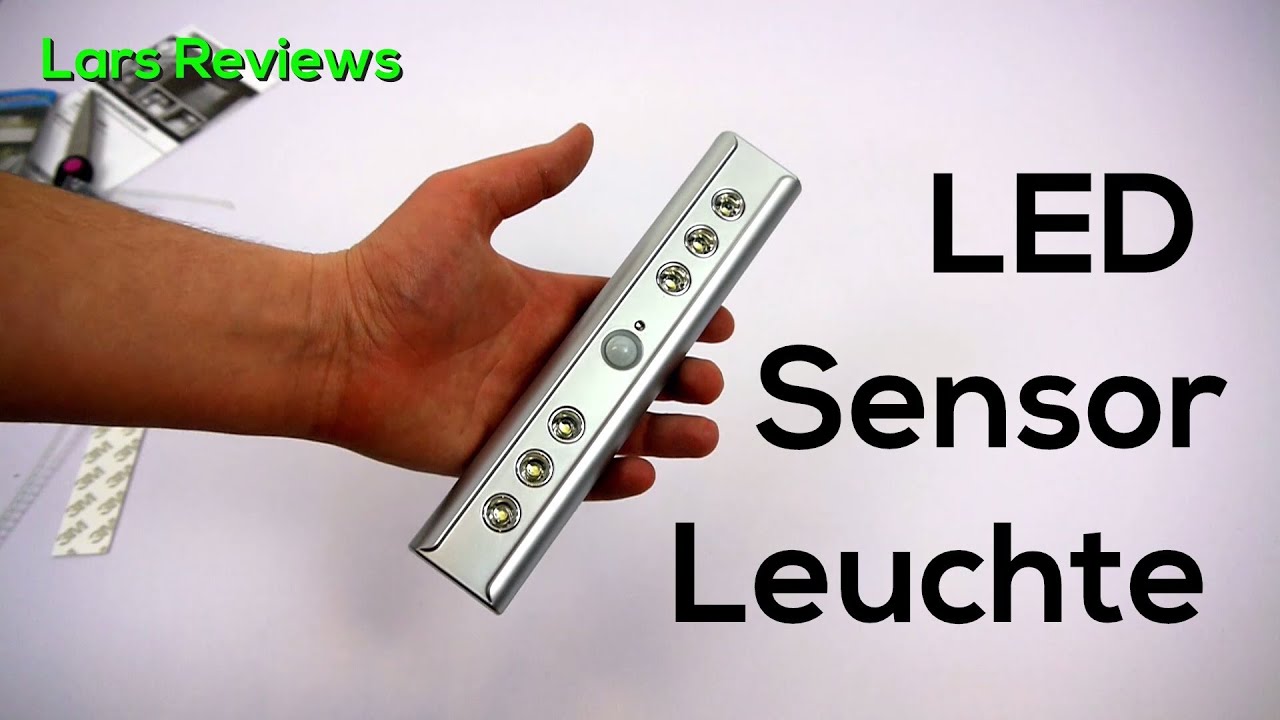 Løfte Opmuntring Uregelmæssigheder Lars Reviews - Livarno Lux LED Sensor Leuchte (Lidl) [Deutsch] [HD] -  YouTube