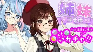 【#トークテーマガチャ ＃コラボ】今日は妹のはちやちゃんと色んなお話ていくよぉ～✨＃りりちよてふてふ#147 【月紫凜々蝶/星光はちや】