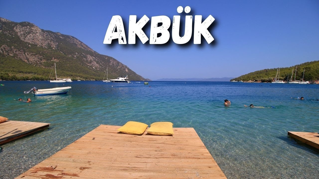 Akbük Koyu - Akyaka Gökova - Muğla'nın En Güzel Koyları - Akbük Akyaka Turkey