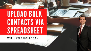 Importing Contacts Via Spreadsheet in Command