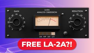 FREE LA 2A Style Compressor - Analog Obsession LA EA Plugin Demo