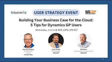 Building Your Business Case for the Cloud: 5 Tips for Dynamics GP Users
