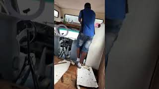 Rv restoration #rvlife #rv #demolition #creative