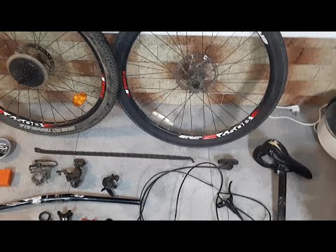 ველოსიპედის დაშლა, განახლება, აწყობა / Refurbishing Bike