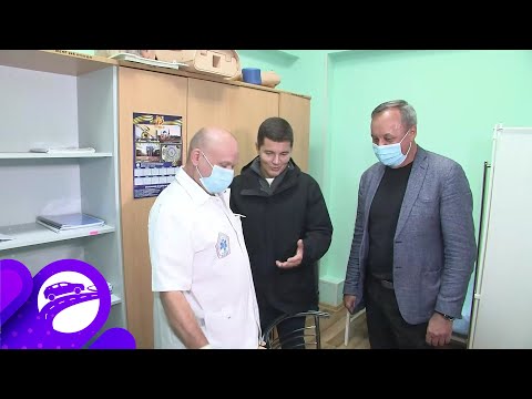 Дмитрий Артюхов посетил станцию скорой помощи в Ноябрьске