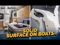 The Benefits of Using Solid Surface for Countertops on Boats