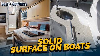 The Benefits of Using Solid Surface for Countertops on Boats
