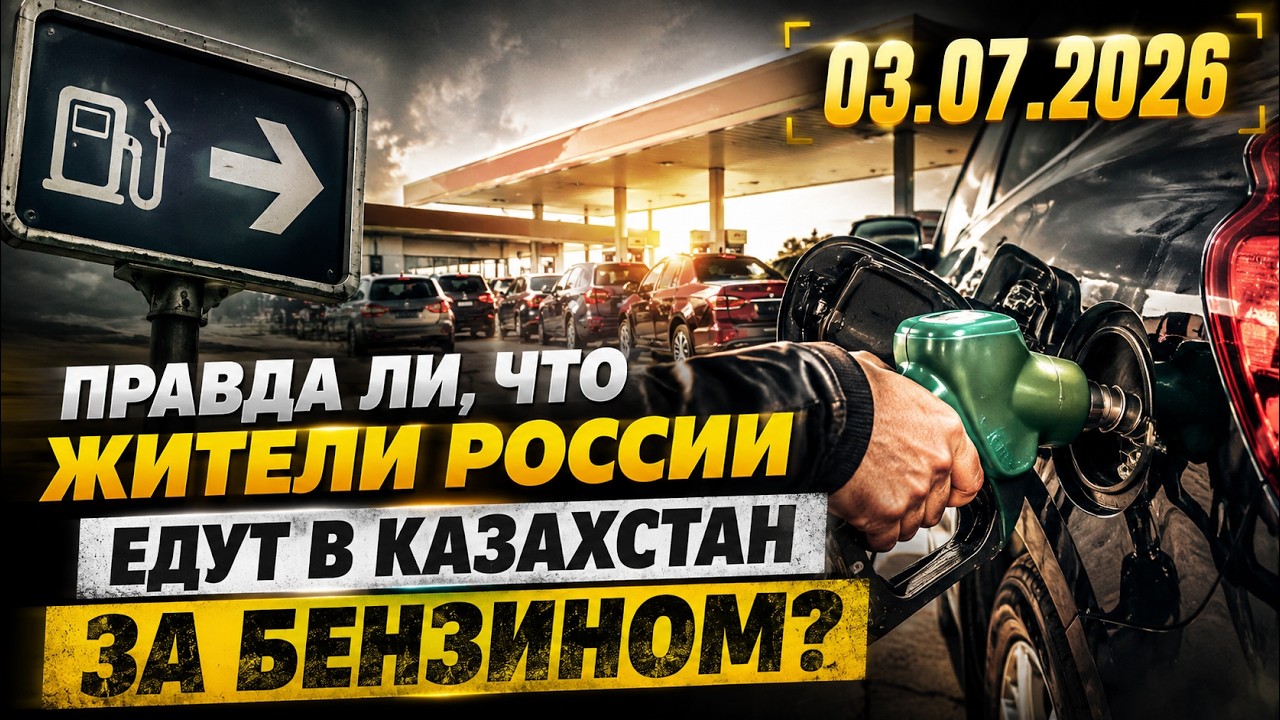 Жители России едут в Казахстан за бензином? | 03.07.2026