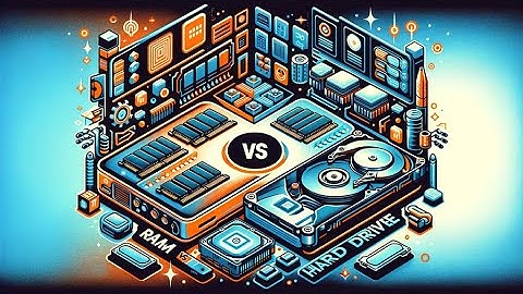 RAM vs Hard Drive: The Battle of Data Storage Explained.