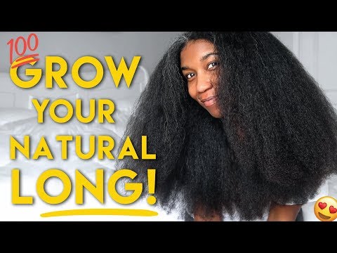 MY BEST TIPS to GROW LONG HEALTHY NATURAL HAIR - Naptural85