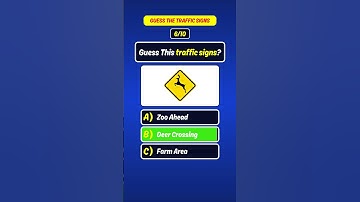 Guess the Traffic Sign Quiz | Guess the answer | General knowledge Quiz | Trivia #quiz #trivia