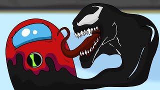 Venom attacking Among us Ben10 Imposters Animation