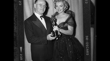 Marilyn Monroe back in 1951 in the Oscars tape