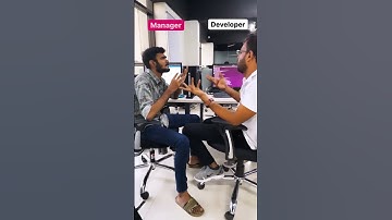 Manager vs Developer 😜 | Comedy Video | OpenEduCat Office Fun Shorts #comedy #shorts #officefun