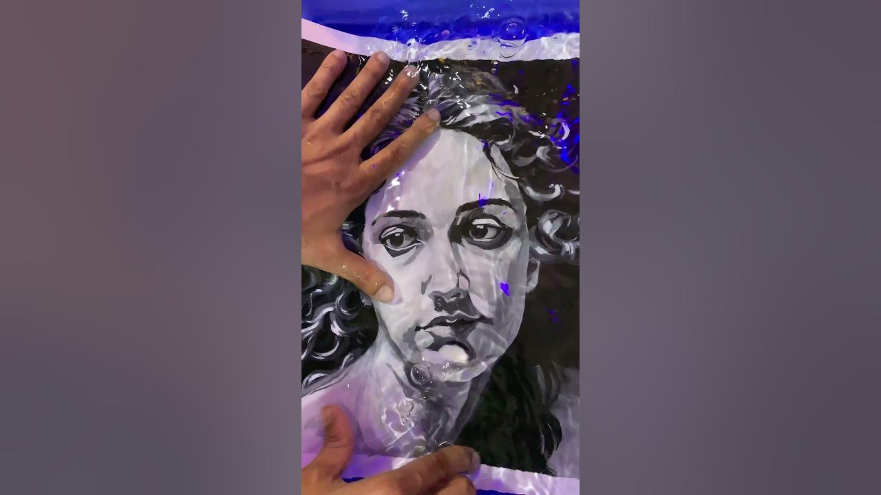 Waterproof fibreglass painting 🖼️ 🎨 in 69 art technique art fineart 