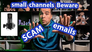 Small channels beware of scam emails I TZ microphone