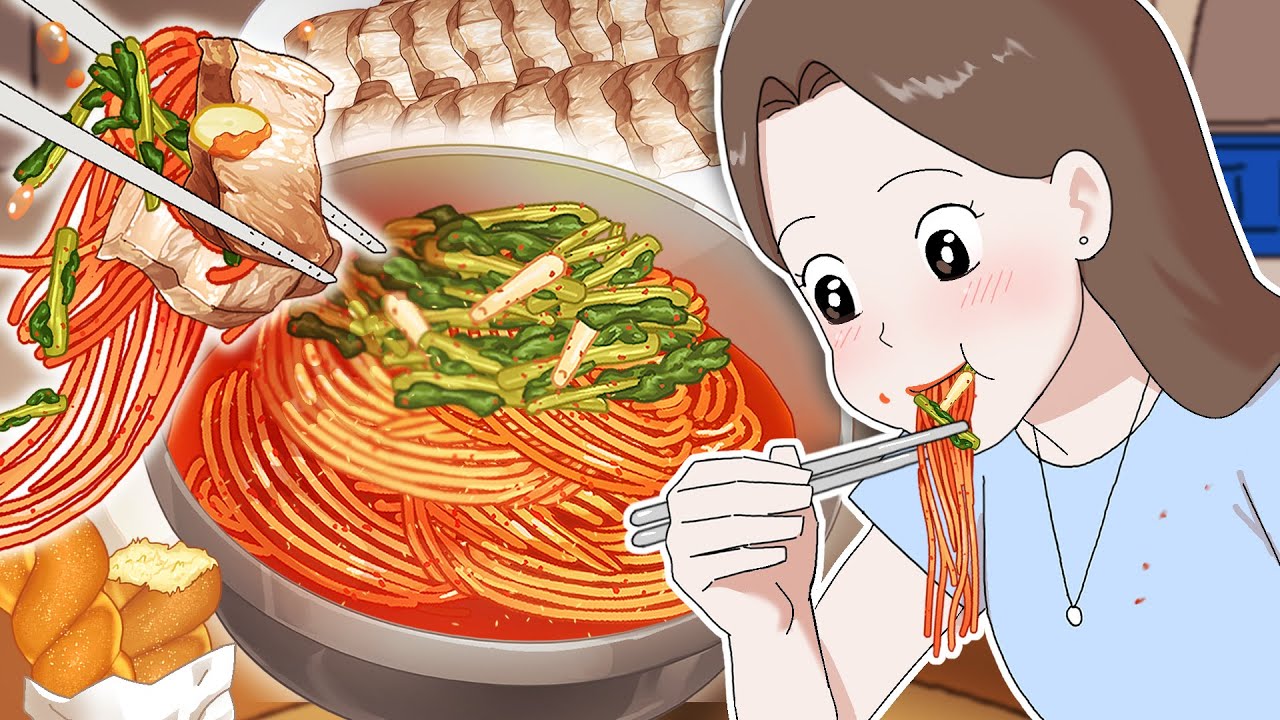 퇴근 후 혼밥러 - 여름에는! 비빔국수 & 수육 편