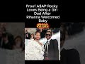 Rihanaah with asap rock after welcome new baby