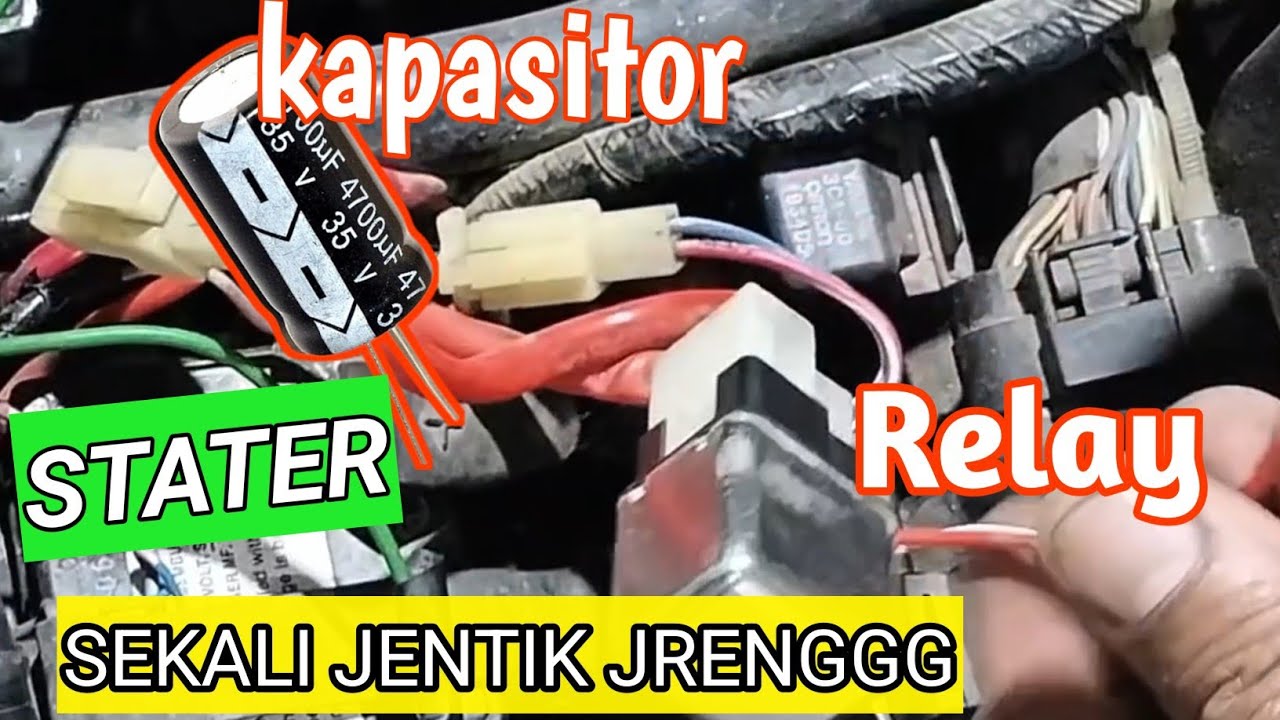 AUTO JREENG‼️pasang kapasitor di bendik stater @Otodidak_25 