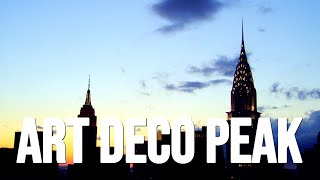 Is the Chrysler Building Peak Art Deco?