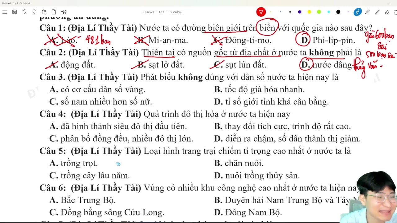 ĐỊA LÍ THẦY TÀI | CHỮA ĐỀ THI THỬ TỐT NGHIỆP THPT 2026 MÔN ĐỊA LÍ LẦN 2