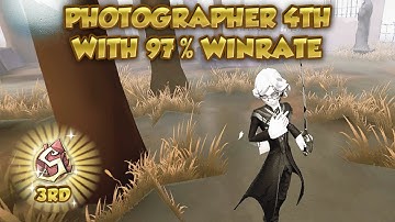 (4th Joseph) Photographer With 97% Winrate | Identity V | 第五人格 제5인격 | Photographer