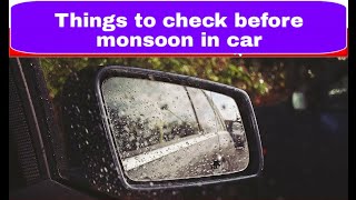How To Prepare Your Car For Rainy Season/ Monsoon II The Power Machines II