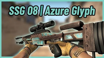 SSG 08 Azure Glyph | CSGO Anubis Collection Showcase