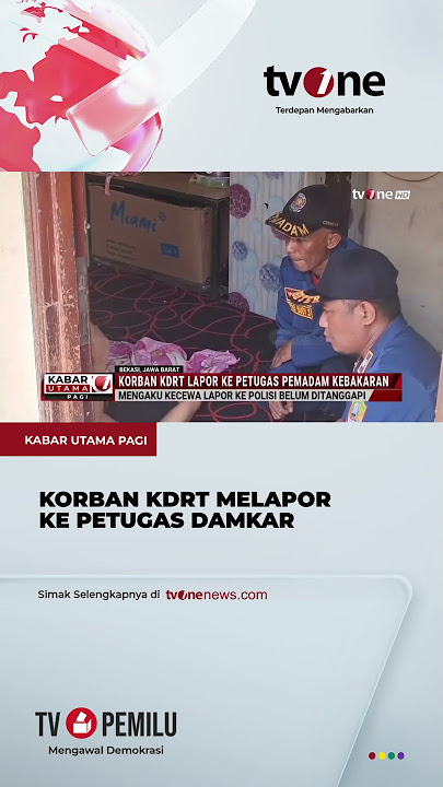 Kecewa dengan Polisi, Korban KDRT Lapor ke Petugas Pemadam Kebakaran | tvOne
