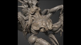 3D Coat: Sculpting the Octorider 04