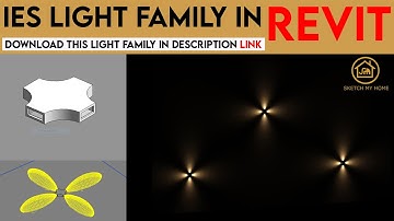 IES light in revit architecture| revit IES lights | revit light tutorial | lighting in revit |