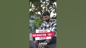 Computer Science Mini Marathon  Part 1