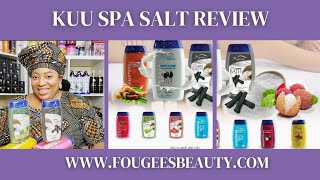 Kuu Spa Salt Scrub Bath | Exfoliating | Glowing Skin