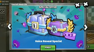 10,000 Subscribers Special Voice Reveal & Free Chests ! In - Hill Climb Racing 2 screenshot 5