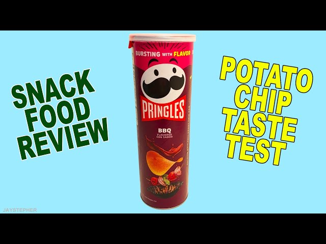 Snack Food Review - Pringles Barbecue Flavored Potato Chips Taste
