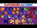 Fnf character test  gameplay vs my playground  all sonic test