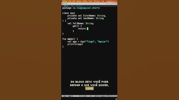 Propriedade "get" em variáveis Kotlin