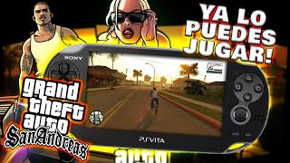 GTA San Andreas en PS VITA! Nativo! a resolución completa! INCREÍBLE