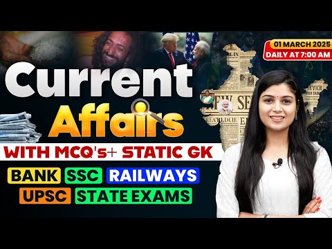 28 February 2025 Current Affairs | Current Affairs Today | Shubham Ma'am  #dailycurrentaffairs