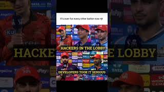 When the "Developer" actually took it seriously! 🤫 #ipl #ipl2026 #cricket