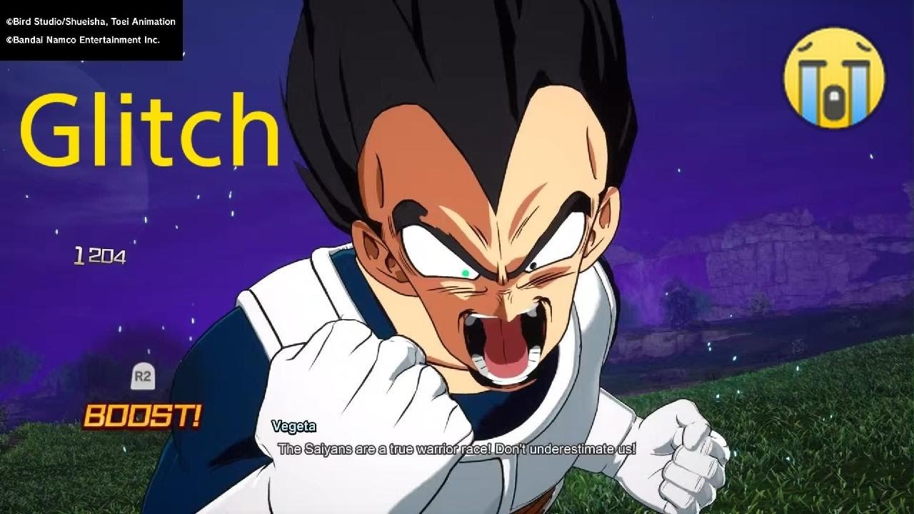 DRAGON BALL: Sparking! ZERO VEGETA Face Break Glitch Rush Attack!!!