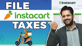 How to File Taxes for Instacart Shoppers | Tax Deductions and WriteOffs!