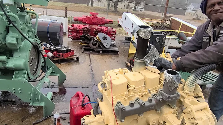 TAG# 141927 CUMMINS 4BT3.9 ENGINE RUN TEST!