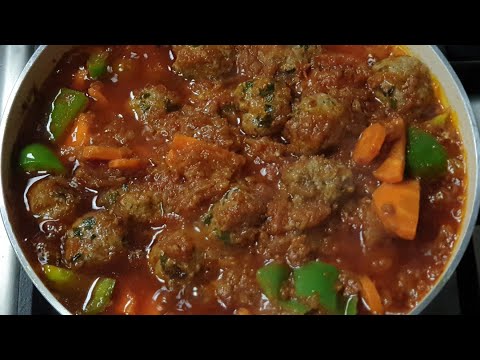 Video: Vegetable Stew With Meatballs